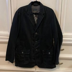 Very cool Express King of Pride 3 Button black blazer by Express